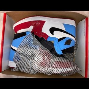 NWT Jordan 1 Retro High Fearless UNC Chicago
